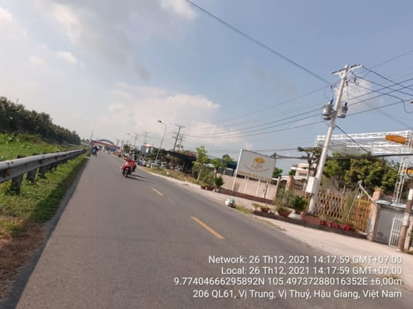 VTY 16 quốc lộ 61, xã Vị Trung, từ vòng xoay cầu mương lộ đến cầu thủy lợi - Ảnh 3