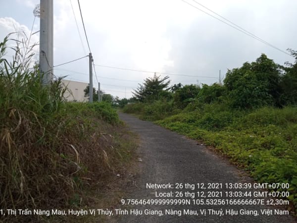 VTY103 Khu thương mại thị trấn Nàng Mau (Khu 1), Thị trấn Nàng Mau, Các đường nội bộ theo quy hoạch chi tiết  xây dựng (không áp dụng các nền mặt tiền Đường số 1A; Đường Phan Đình Phùng) - Ảnh 3