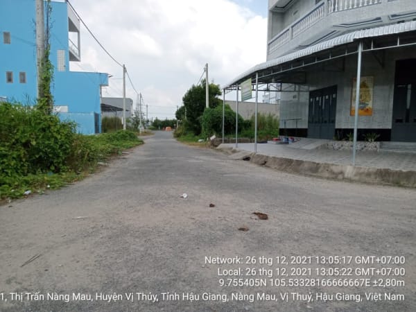 VTY103 Khu thương mại thị trấn Nàng Mau (Khu 1), Thị trấn Nàng Mau, Các đường nội bộ theo quy hoạch chi tiết  xây dựng (không áp dụng các nền mặt tiền Đường số 1A; Đường Phan Đình Phùng) - Ảnh 5