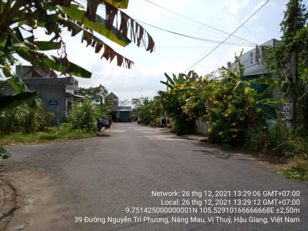 VTY98 Nội vi Khu dân cư giáo viên, Thị trấn Nàng Mau, Các đường nội bộ trong khu - Ảnh 4