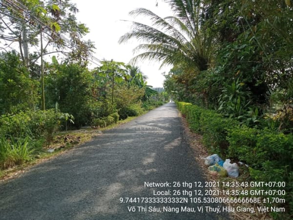 VTY94 Đường Võ Thị Sáu, Thị trấn Nàng Mau, từ Đường 30 Tháng 4 đến Nguyễn Tri Phương - Ảnh 2