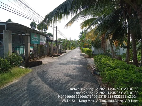 VTY94 Đường Võ Thị Sáu, Thị trấn Nàng Mau, từ Đường 30 Tháng 4 đến Nguyễn Tri Phương - Ảnh 3