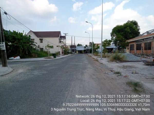 VTY99 Đường Hùng Vương nối dài, Thị trấn Nàng Mau, từ Ranh lô (nền) Nguyễn Văn Tiềm đến Hết ranh Khu dân cư giáo viên - Ảnh 2