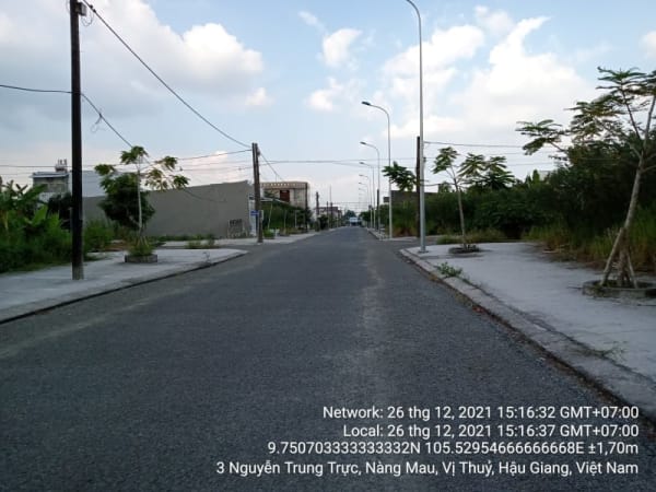 VTY99 Đường Hùng Vương nối dài, Thị trấn Nàng Mau, từ Ranh lô (nền) Nguyễn Văn Tiềm đến Hết ranh Khu dân cư giáo viên - Ảnh 4