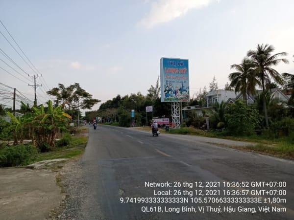 VTY20 Tuyến mương lộ song song Quốc lộ 61 (hướng về thị xã Long Mỹ), Thị trấn Nàng Mau - Xã Vị Thắng, từ Đường 3 Tháng 2 đến Ranh thị xã Long Mỹ - Ảnh 5