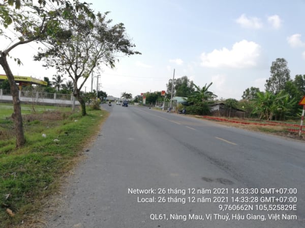 VTY84 Đường 3 Tháng 2 Thị trấn Nàng Mau từ Đường 30 Tháng 4 đến Cầu Kênh Hậu - Ảnh 4