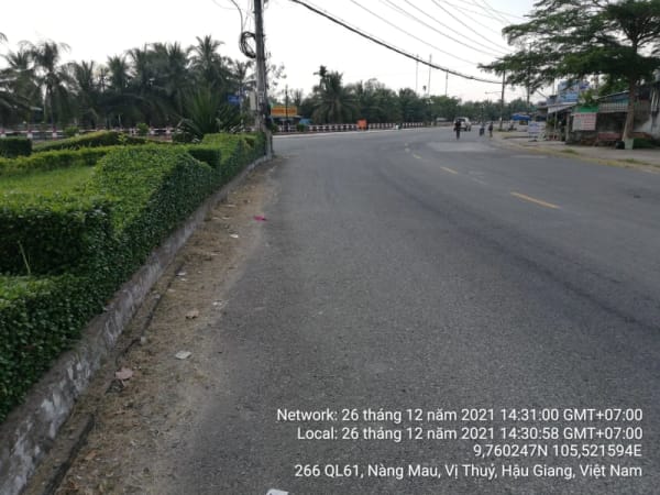 VTY84 Đường 3 Tháng 2 Thị trấn Nàng Mau từ Đường 30 Tháng 4 đến Cầu Kênh Hậu - Ảnh 5