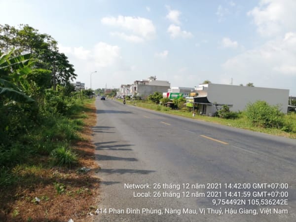 VTY85 Đường 3 Tháng 2 Thị trấn Nàng Mau từ Cầu Kênh Hậu đến  Cầu Nàng Mau 2 - Ảnh 2