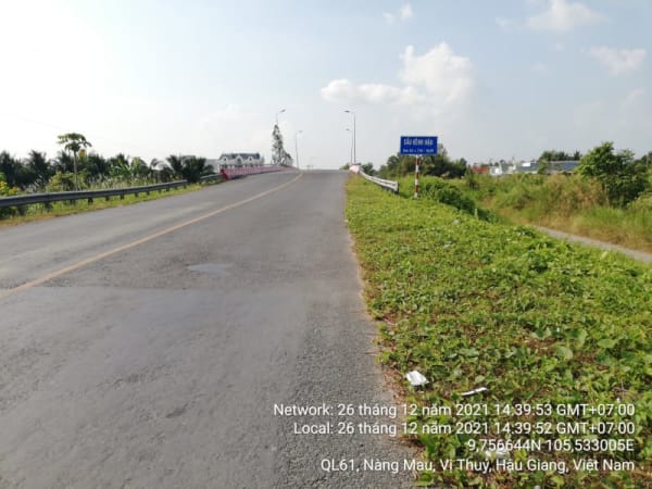 VTY85 Đường 3 Tháng 2 Thị trấn Nàng Mau từ Cầu Kênh Hậu đến  Cầu Nàng Mau 2 - Ảnh 4