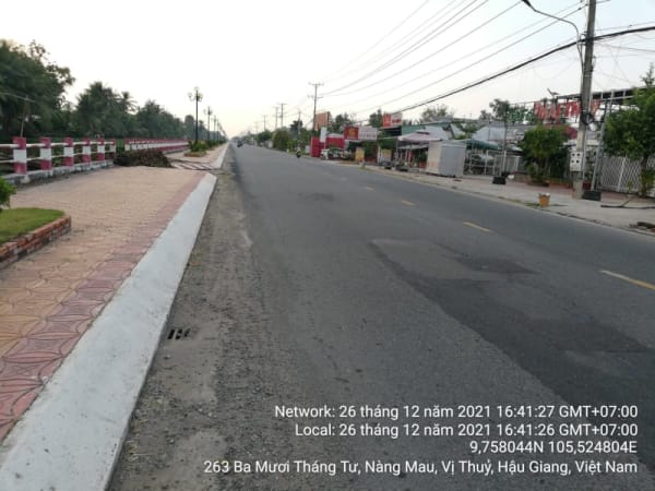 VTY59 Đường 3 Tháng 2 Thị trấn Nàng Mau từ Ranh thị trấn Nàng Mau đến Đường 30 Tháng 4 - Ảnh 2