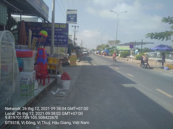 VTY02 Đg Tỉnh 931B Ranh Trụ sở UBND xã Vĩnh Đông đến hết nhà Văn Hoá xã Vị Đông - Ảnh 3