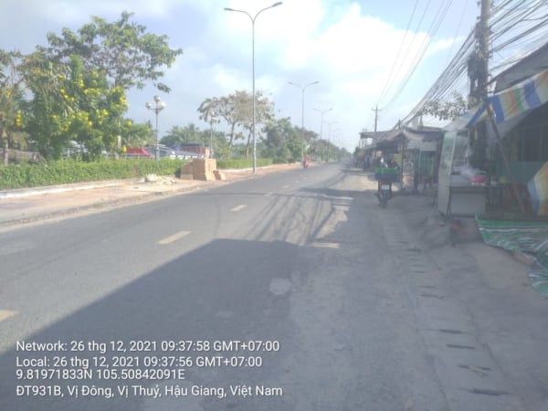VTY02 Đg Tỉnh 931B Ranh Trụ sở UBND xã Vĩnh Đông đến hết nhà Văn Hoá xã Vị Đông - Ảnh 4