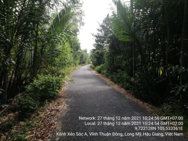 VTY61 Lộ nhựa 5,5m tuyến kênh Xáng Nàng Mau Xã Vị Thắng từ Ranh thị trấn Nàng Mau đến Ranh xã Vĩnh Thuận Đông (huyện Long Mỹ) - Ảnh 4