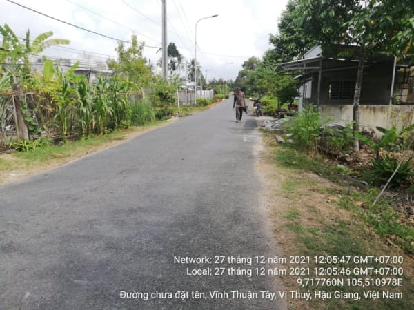 VTY45 Đường trục giữa xã Vĩnh Thuận Tây Xã Vĩnh Thuận Tây từ Kênh trường học đến Hết khu Thương mại của xã Vĩnh Thuận Tây - Ảnh 4