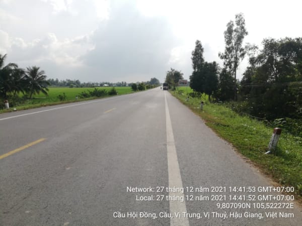 VTY48 Đường công vụ kênh Ba Liên Xã Vị Trung từ Ranh thành phố Vị Thanh đến Quốc lộ 61C - Ảnh 2