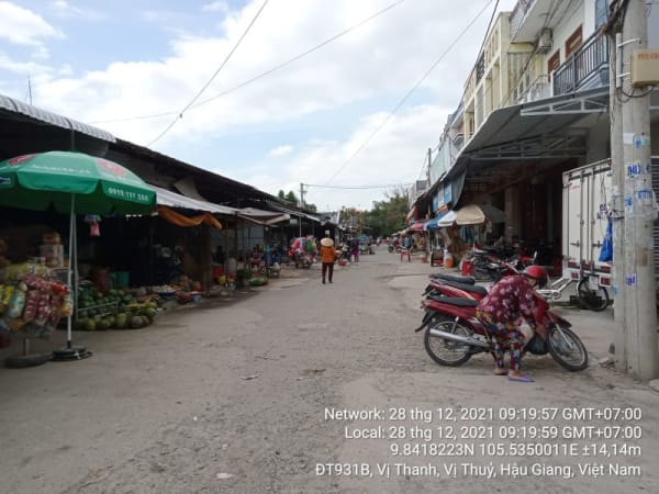 VTY40 Chợ xã Vị Thanh, Xã Vị Thanh, Khu vực trong chợ - Ảnh 3