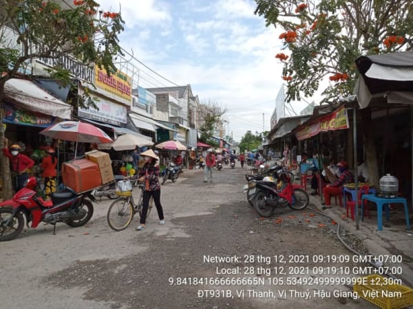 VTY40 Chợ xã Vị Thanh, Xã Vị Thanh, Khu vực trong chợ - Ảnh 4