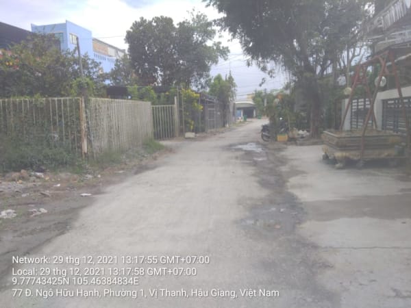 VT52 đg Ngô Hữu Mạnh P1 Từ Nguyễn Công Trứ về Triệu Thị Trinh - Ảnh 1
