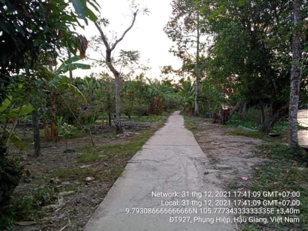 PH30lộ Nông Thôn song song với Tỉnh lộ 927 giáp tx ngã Bảy - Ảnh 3