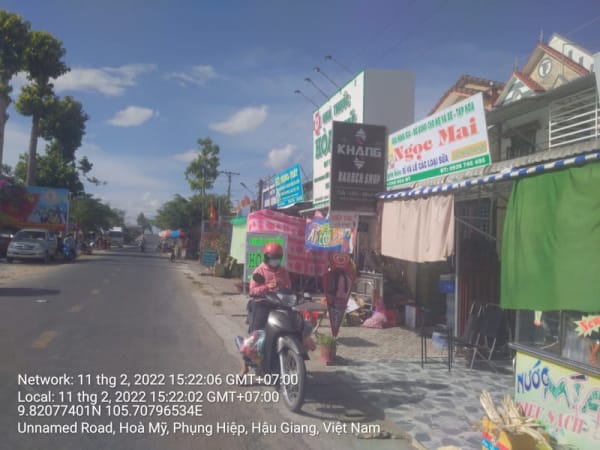 PH15 Chợ Hoà Mỹ xã hoà Mỹ các tuyến đường quanh chơ - Ảnh 2