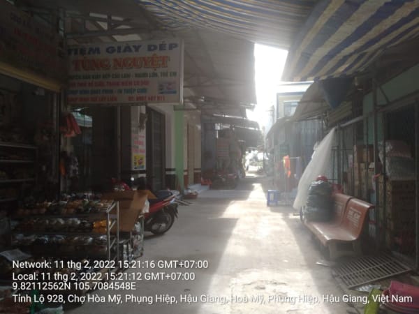PH15 Chợ Hoà Mỹ xã hoà Mỹ các tuyến đường quanh chơ - Ảnh 3