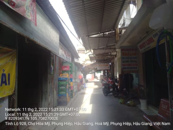 PH15 Chợ Hoà Mỹ xã hoà Mỹ các tuyến đường quanh chơ - Ảnh 4