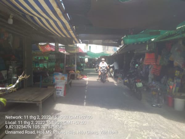 PH15 Chợ Hoà Mỹ xã hoà Mỹ các tuyến đường quanh chơ - Ảnh 5