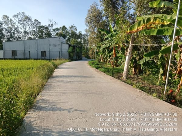 CTA72 Tuyến lộ pêtông nông thôn từ 2,5m đến 3,5m tất cả các xã/TT thuộc huyện Châu Thành A - Ảnh 1