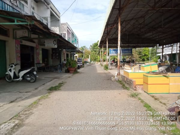 HLM53 Khu vực Chợ xã Vĩnh Thuận Đông, Xã Vĩnh Thuận Đông, Các đường theo quy hoạch xây dựng chi tiết - Ảnh 2