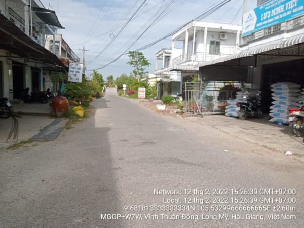 HLM53 Khu vực Chợ xã Vĩnh Thuận Đông, Xã Vĩnh Thuận Đông, Các đường theo quy hoạch xây dựng chi tiết - Ảnh 3