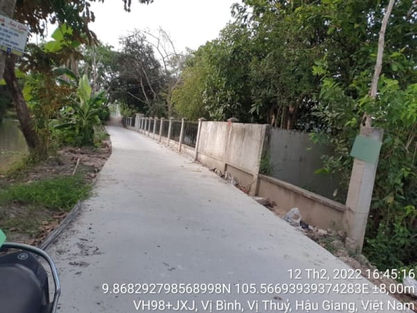 VTY 119 các tuyến lộ bê tông/ nhựa dưới 3m, xã Vị Bình - Ảnh 2