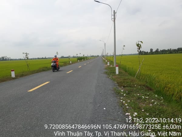 VTY106 "Cầu Sông Cái lớn - giáp ranh  phường III, TP Vị Thanh (đường tỉnh 931)"	Xã Vĩnh Thuận Tây - Ảnh 2