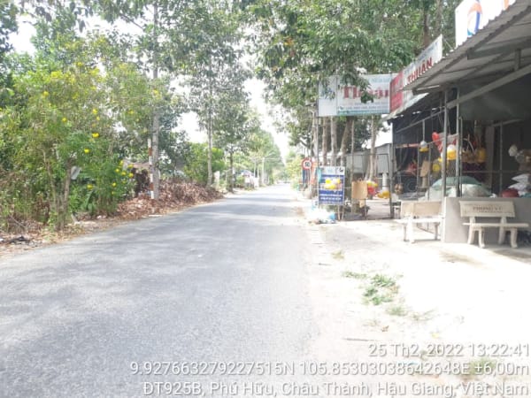CT52, đường tỉnh 925 mới, đoạn đi xã Phú Hữu, Phú Tân,nối vào đường, trung tâm thị trấn, suốt tuyến - Ảnh 1