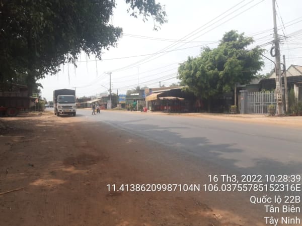 TB01 : Quốc Lộ 22 đoạn đi qua xã trà vòng ranh Tân Biên - kênh TN17 - Ảnh 4