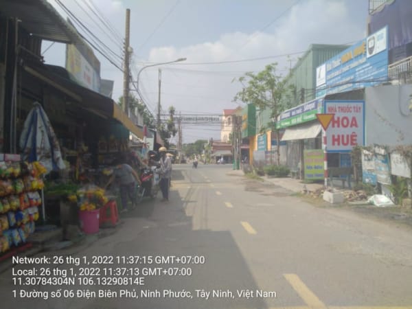 TN125 Đường hẻm số 6 Điện Biên Phủ (đường vào văn phòng Khu Phố Ninh Phước) từ Đường Điện Biên Phủ đến Ngã 3 nhựa (ra cửa 12 Tòa Thánh) - Ảnh 1