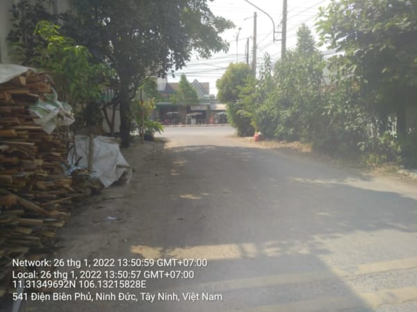 TN126 Đường hẻm số 6 Điện Biên Phủ (đường vào Văn phòng khu phố Ninh Phước) từ Ngã 3 nhựa (ra cửa 12 Tòa Thánh) đến cuối tuyến (hết đường nhựa) - Ảnh 1