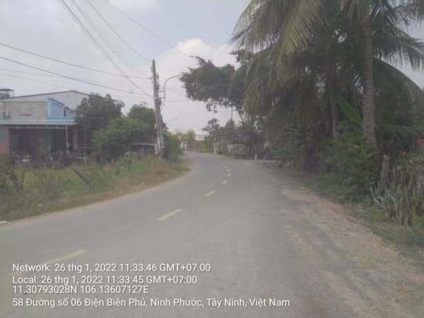 TN126 Đường hẻm số 6 Điện Biên Phủ (đường vào Văn phòng khu phố Ninh Phước) từ Ngã 3 nhựa (ra cửa 12 Tòa Thánh) đến cuối tuyến (hết đường nhựa) - Ảnh 3
