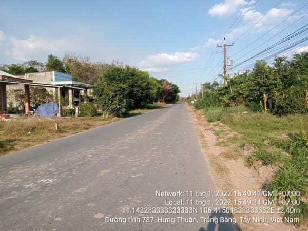 TRB01 TX Trảng Bàng, ĐT 787 B (Đoạn qua xã Hưng Thuận), từ UBND xã Hưng Thuận (Ngã Tư Bùng Binh) đến Ấp Xóm Suối - Ảnh 3