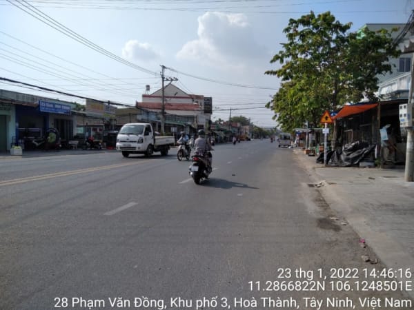 HT52 PHẠM VĂN ĐỒNG (Nguyễn Thái Học - Phạm Ngọc Trấn cũ) ( từ Lý Thường Kiệt (Ca Bảo Đạo cũ) đến Ranh P. Hiệp Tân –Phường Long Hoa) - Ảnh 4