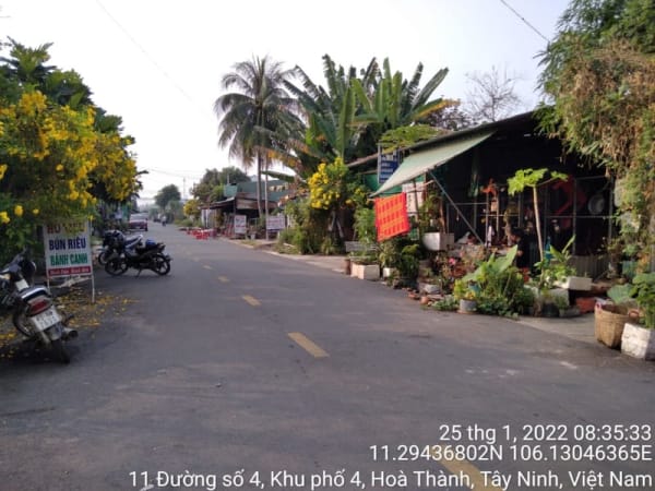 HT58 Đường lô khu vực Phường Long Hoa (đường nhựa) Các đường lô Khu phố 4. - Ảnh 5