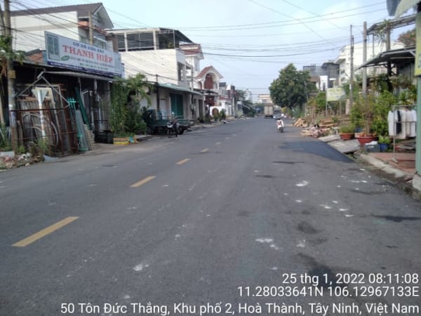 HT56 Đường lô khu vực Phường Long Hoa (đường nhựa) Các đường lô Khu phố 2. - Ảnh 3