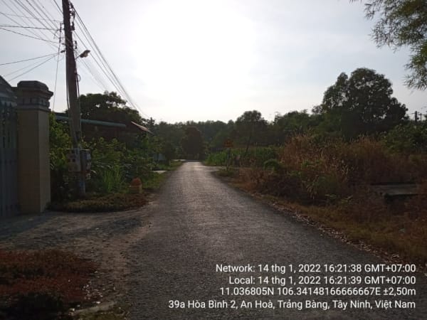 TRB83 TX Trảng Bàng, HƯƠNG LỘ 2 (đi qua phường An Tịnh, Lộc Hưng, Gia Lộc), từ Cống Ông Cả đến Ranh An Tịnh – Lộc Hưng - Ảnh 1