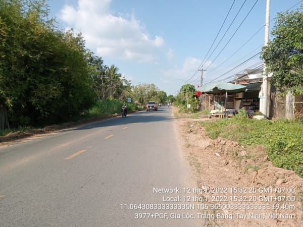 TRB76 TỈNH LỘ 6 (đường 787B) đi qua phường, Gia Lộc, Lộc Hưng, Ngã 3 đường Trường Nghề Nam Tây Ninh đến Ranh Gia Lộc - Lộc Hưng (Kênh Gia Lâm) - Ảnh 2