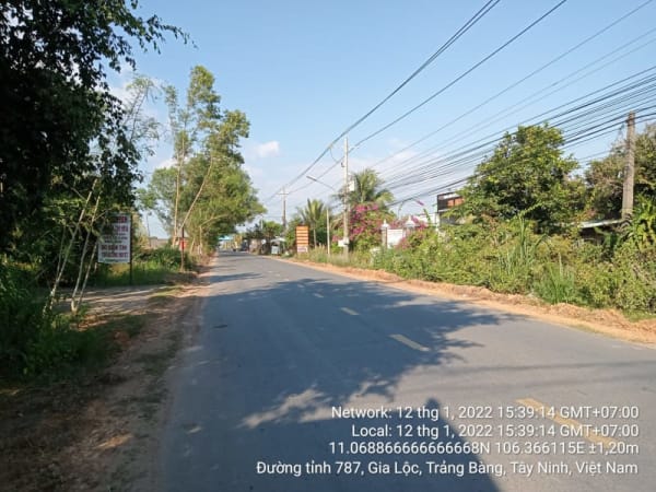 TRB76 TỈNH LỘ 6 (đường 787B) đi qua phường, Gia Lộc, Lộc Hưng, Ngã 3 đường Trường Nghề Nam Tây Ninh đến Ranh Gia Lộc - Lộc Hưng (Kênh Gia Lâm) - Ảnh 3
