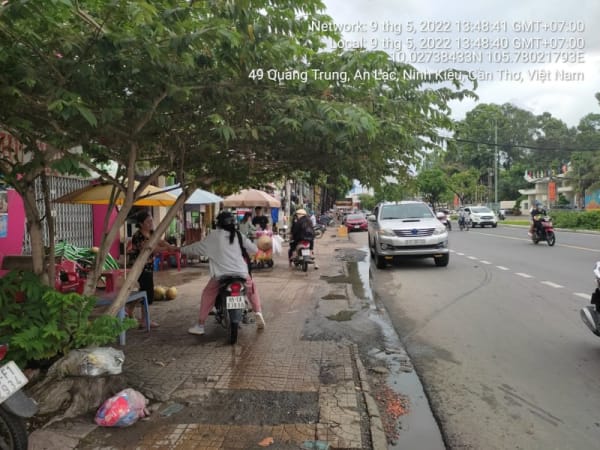 NK122 Quang Trung đoạn đường từ Đường 30 tháng 4 đến hẻm 33 và 50 dưới dốc cầu Quang Trung - Ảnh 3