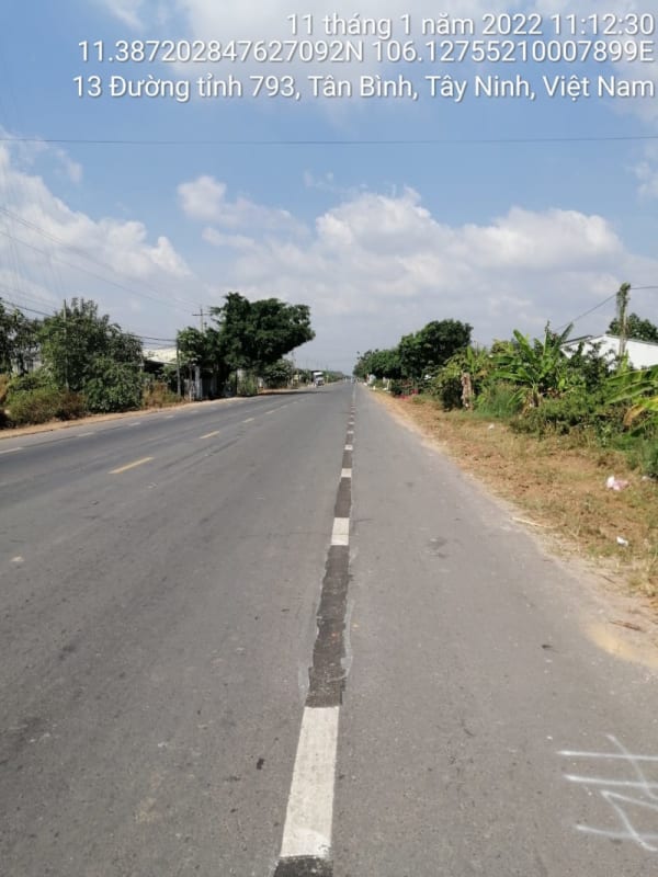 TN09 ĐT 793 ngã 4 Tân Bình đến ranh TP - Tân Biên ( hướng Tân Biên) - Ảnh 4