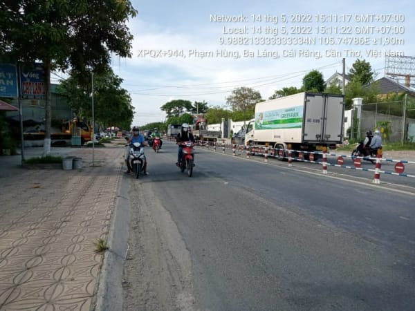 CR38 Phạm Hùng (Quốc lộ 1), Hàng Gòn đến Nút giao IC4 - Ảnh 1