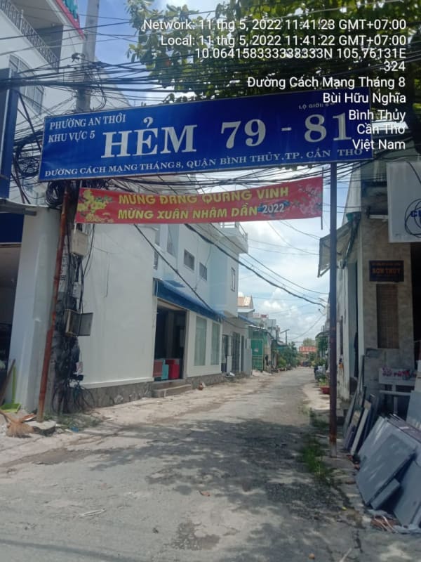 BT51 hẻm 79 , hẻm 81 cách mạng tháng tám , từ cách mạng tháng tám đến cuối hẻm - Ảnh 1