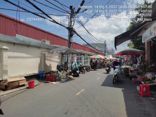 NK203-1 Hẻm 12, đường 3 tháng 2 đoạn đường từ Đường 3 tháng 2 đến hết đoạn trải nhựa - Ảnh 2