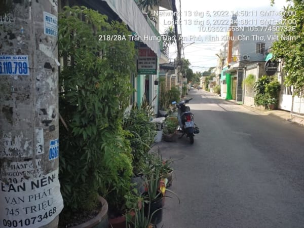 NK215 Hẻm 218, Trần Hưng Đạo đoạn đường từ Trần Hưng Đạo đến hết đoạn trải nhựa, tsss giá đất nền thổ cư ước khoản 60tr/1m2 - Ảnh 3